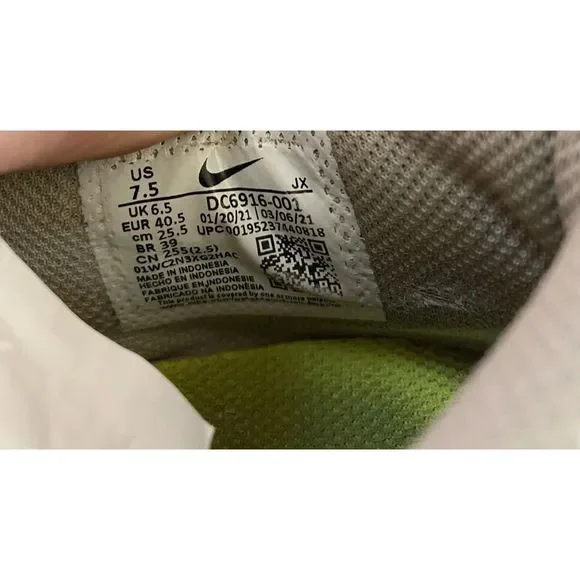 Nike Crater Remixa Shoes Grey Fog Black Chambray Blue DC6916-001 Mens 7.5 - Picture 6 of 6